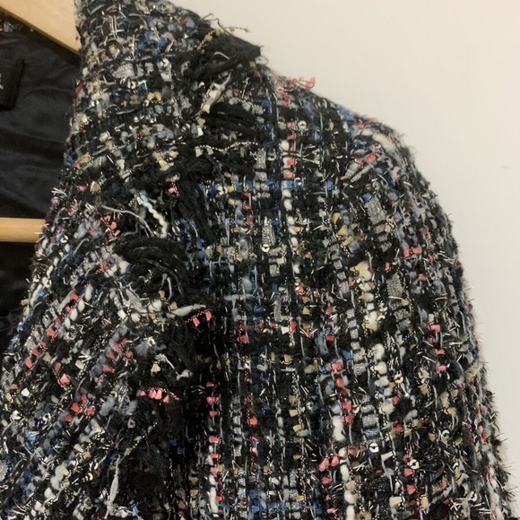 ZARA Tweed & Pearl Jacket (L) - Picture 3 of 3